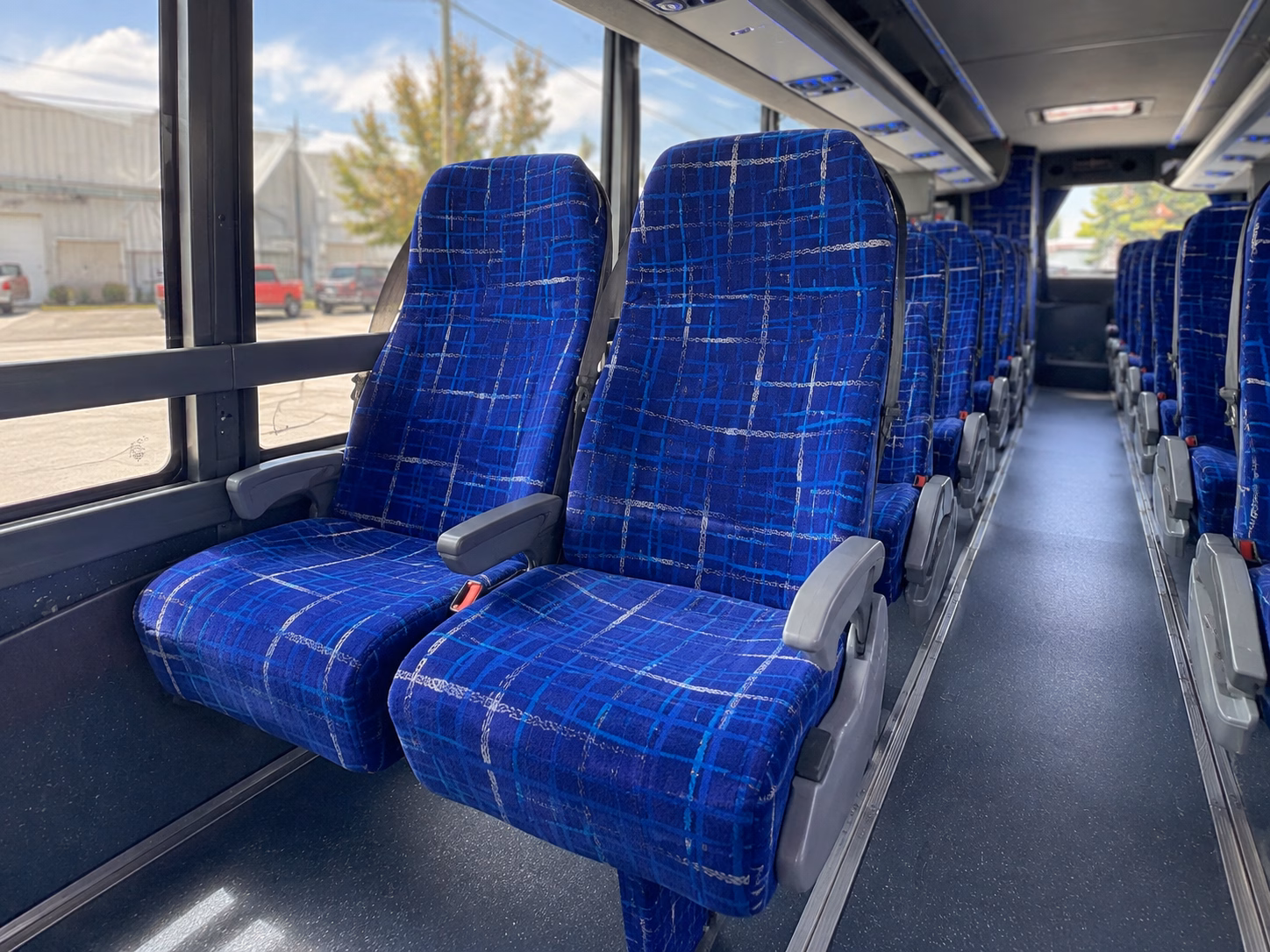 charter buses for byu and uvu corporate recruiting events