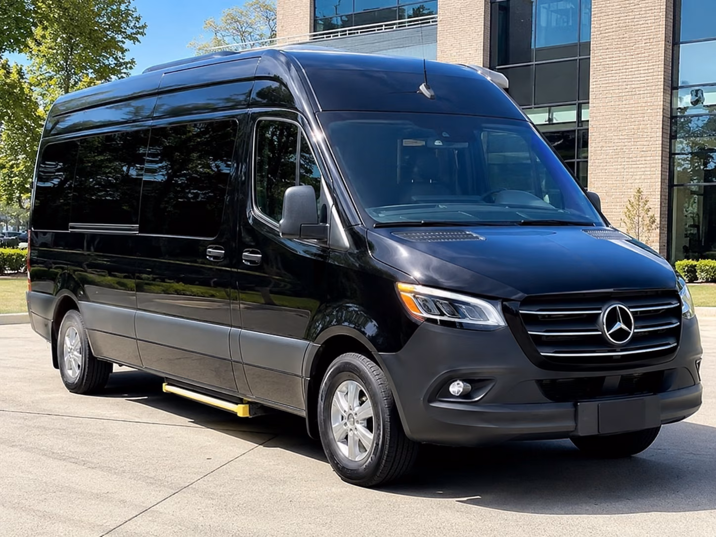 sprinter van with driver